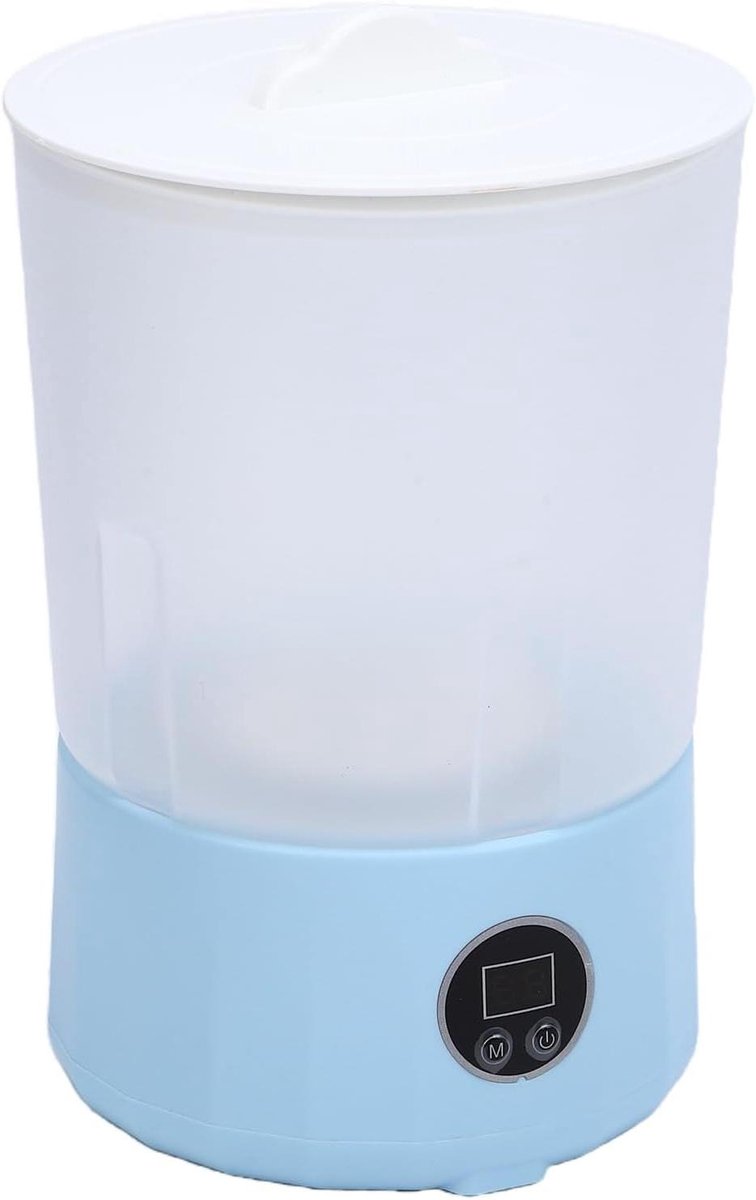 Ondergoed Wasmachine Mini Wasmachine Reizen en Studenten Zacht Wassen 275 x 175 x 17 cm Wit