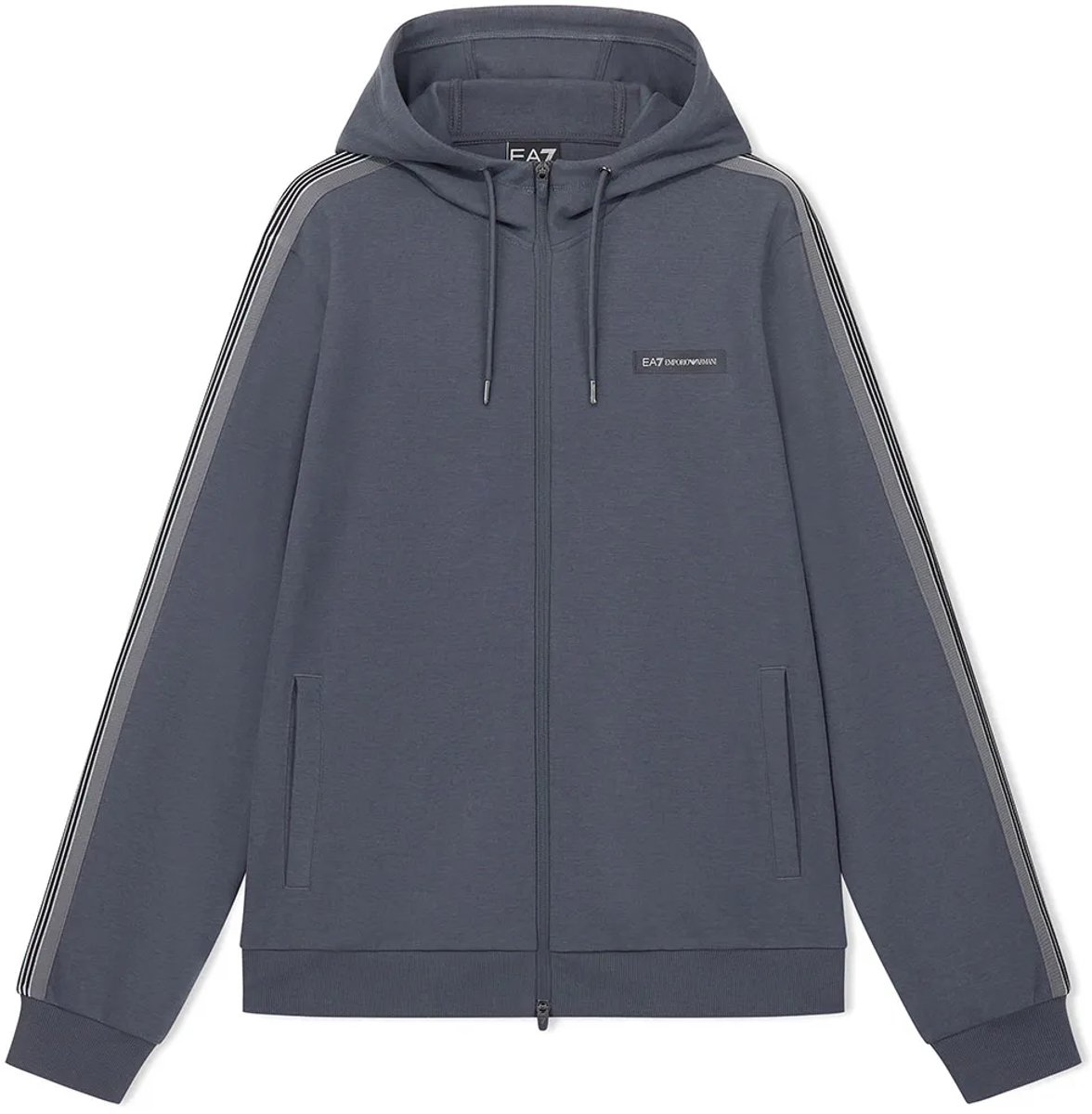 Ea7 Emporio Armani 7m002219_af12660 Sweatshirt Met Rits Blauw L Man