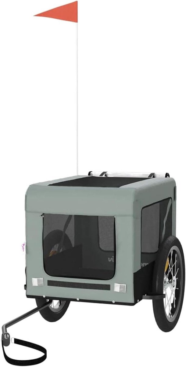 Fietskar Hond - Hondenkar Reizen - Veilig Vervoer - Waterafstotend Dak - 63 x 123 x 66 cm