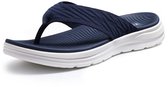 Olanly - Ergonomische teenslippers - Dames Slippers-37-Donkerblauw