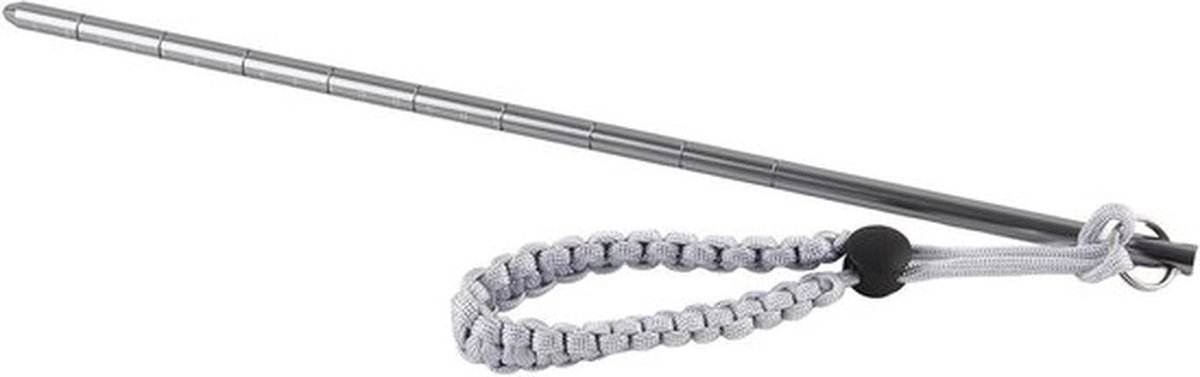 Duikpointerstok - Geluidsmaker - aluminium - scubaduiken - Verstelbare pols-lanyard - Accessoires - Geschikt voor onderwaterduiken - zwart aluminium - duikuitrusting met alarmfunctie