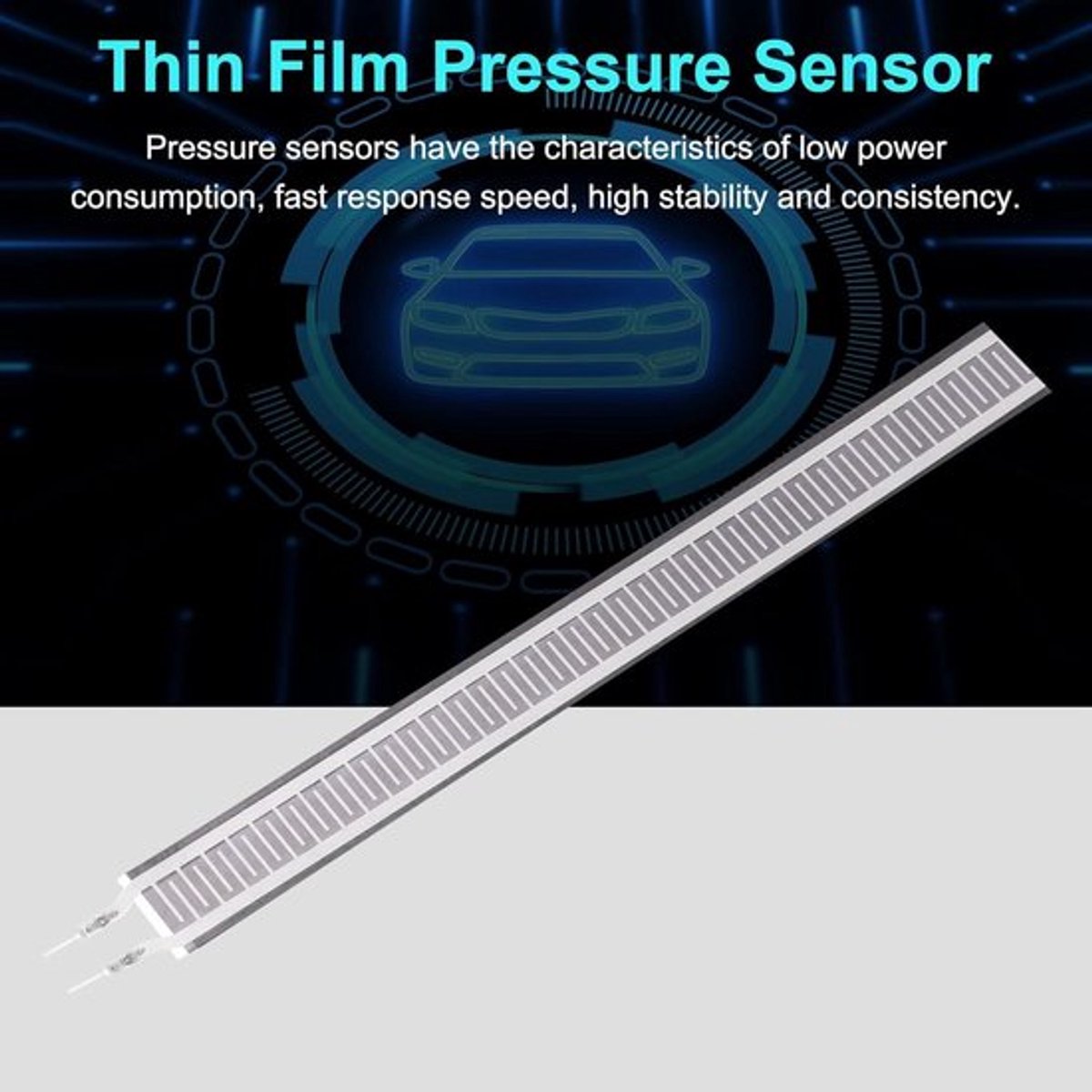 Dunne layer druksensor 100 g-10 kg krachtsensor weerstand stress testsensor pad Smart Home Instrumenten 1 verpakking.