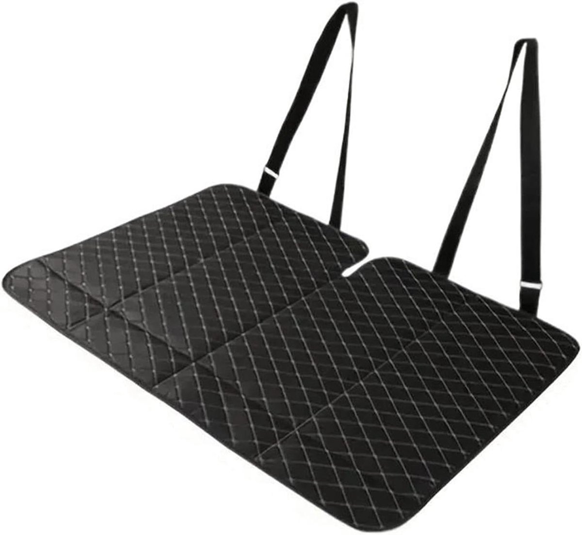 Reismatras Auto - Opblaasbaar Bed Kamperen - Comfortabel Slapen - Geen Inflatie Nodig - 80x130cm - Zwart