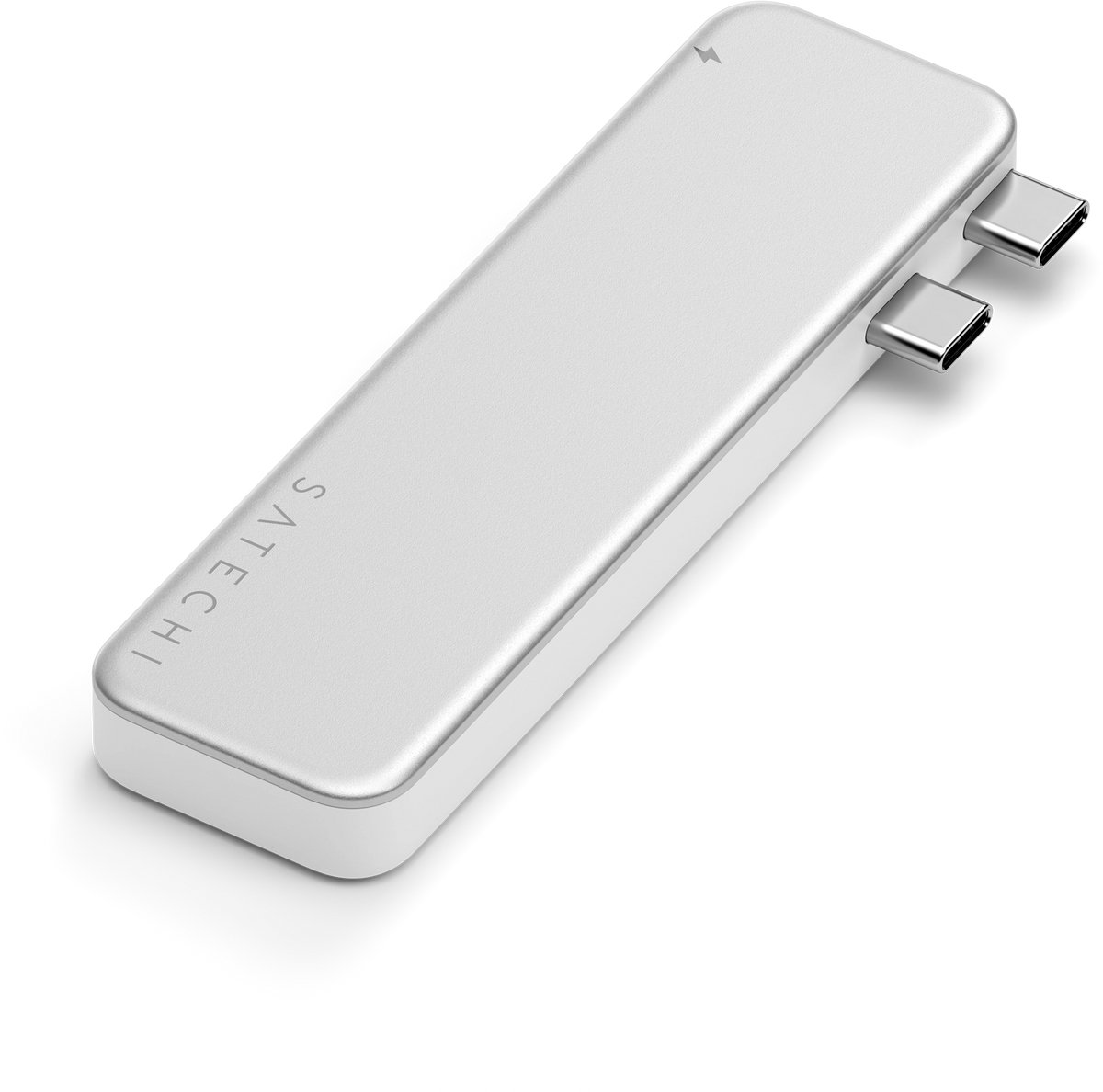 Satechi USB-C Snap hub Macbook Neo 13 – Dubbele USB-C Connectoren – Compact & Draagbaar Ontwerp – HDMI Poort tot 4K@60Hz - Grijs