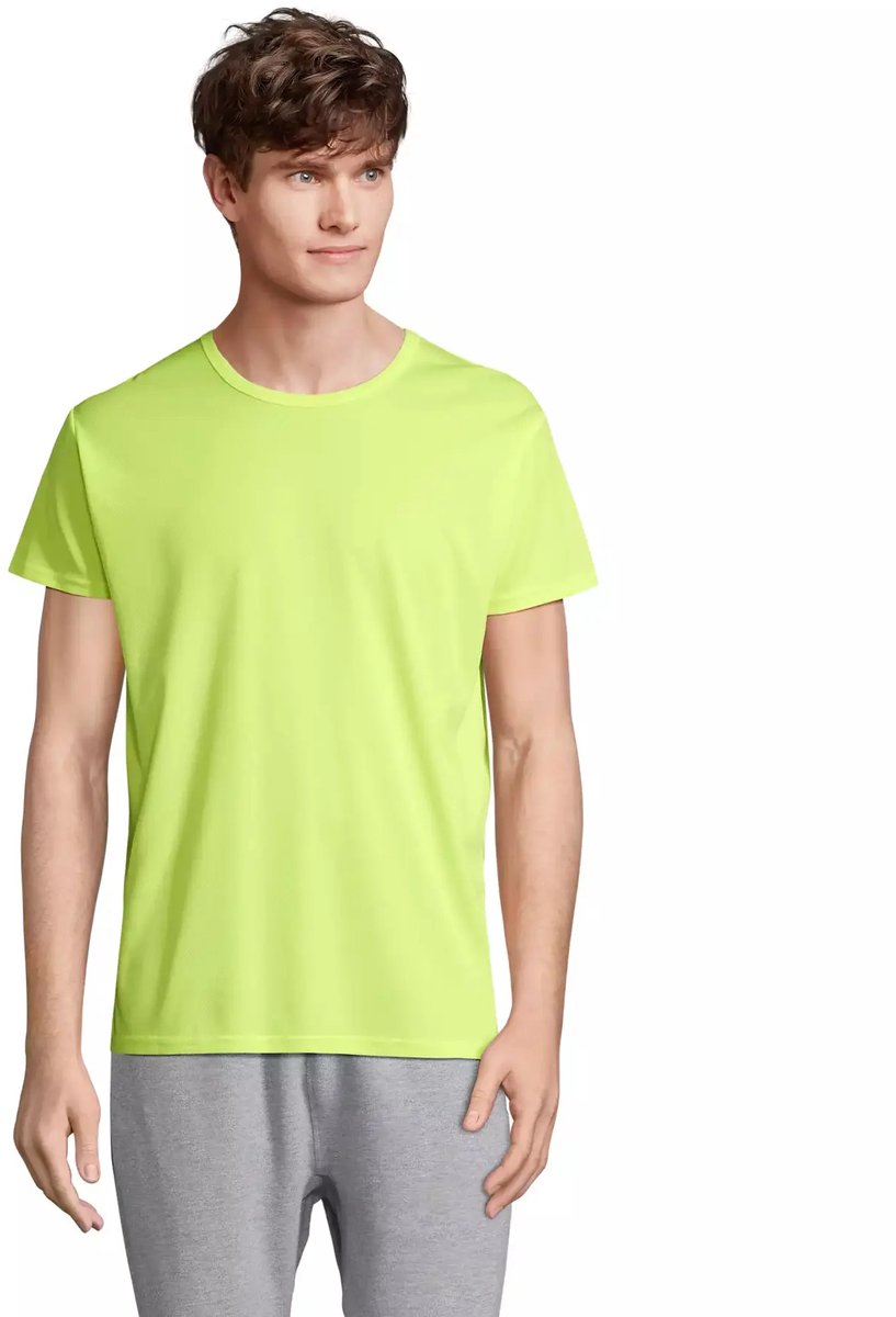 SOL'S Unisex Sprint T-Shirt L02995 - Neon Yellow - XL