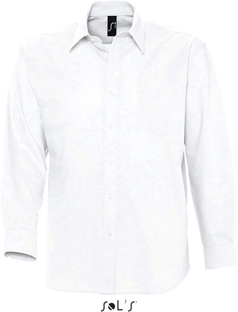 SOL'S Men´s Oxford-Shirt Boston Long Sleeve L613 - White - XL