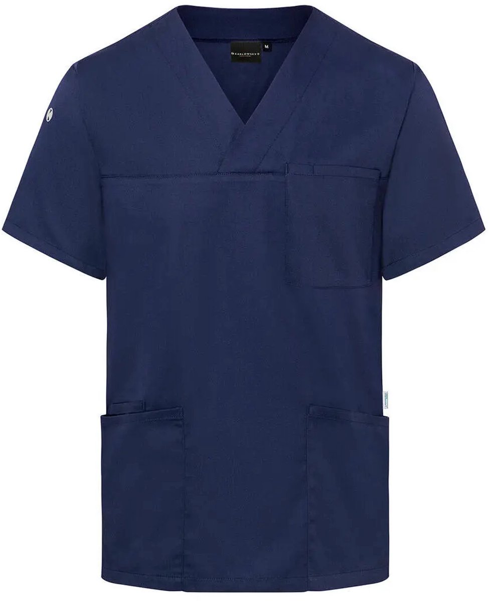 Karlowsky Men´s Kasack Essential KY139 Marineblauw