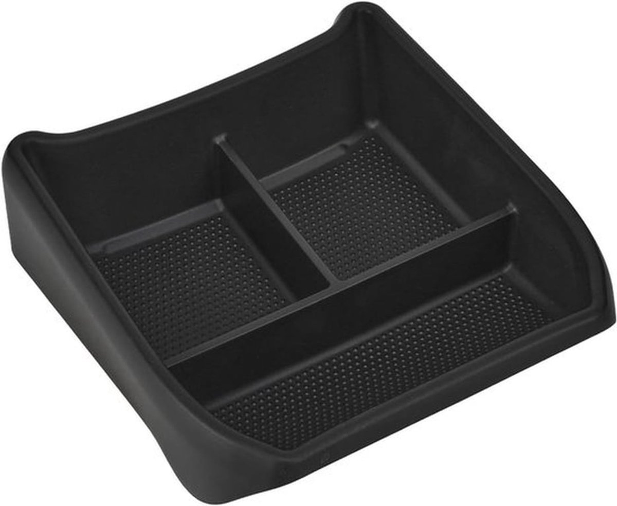 Opbergdoos voor middenconsole, compatibel met V-W ID.3 2024-2026, antislipmat, organizer en handschoenenvak voor extra opbergruimte