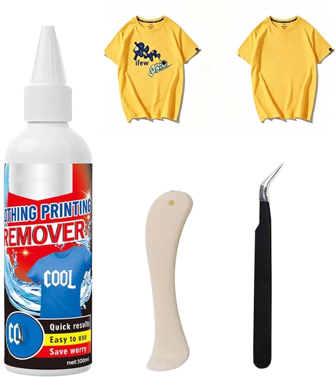 Omgoods - Vlokverwijderaar voor Textiel met Schraper en Pincet