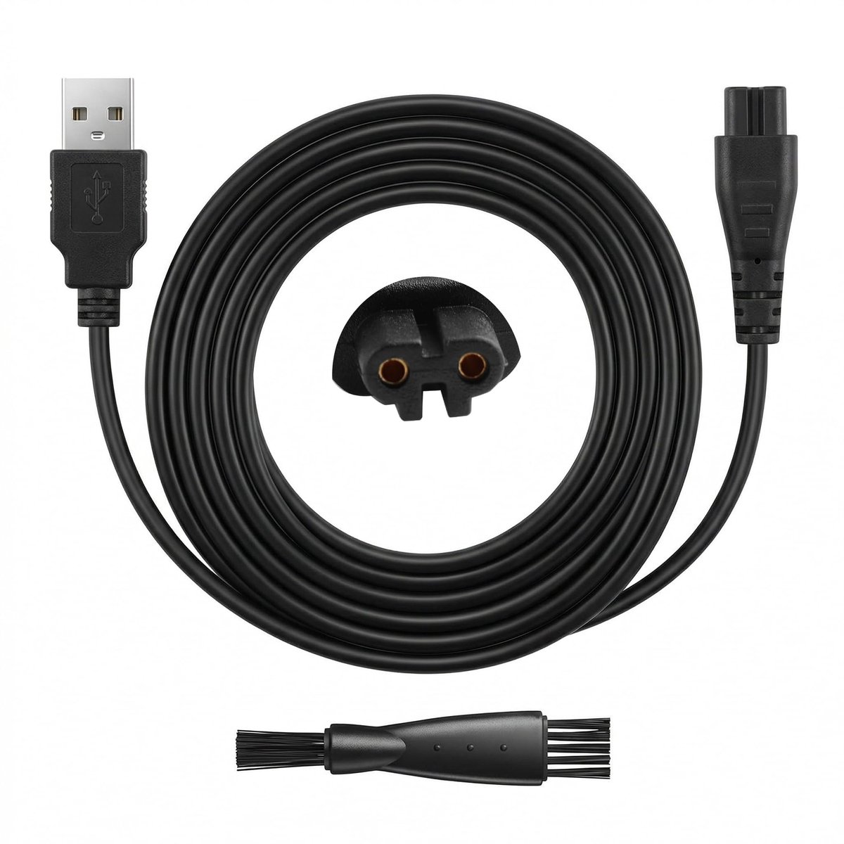 Omgoods - USB Oplaadkabel voor Elektrisch Scheerapparaat, 120 cm