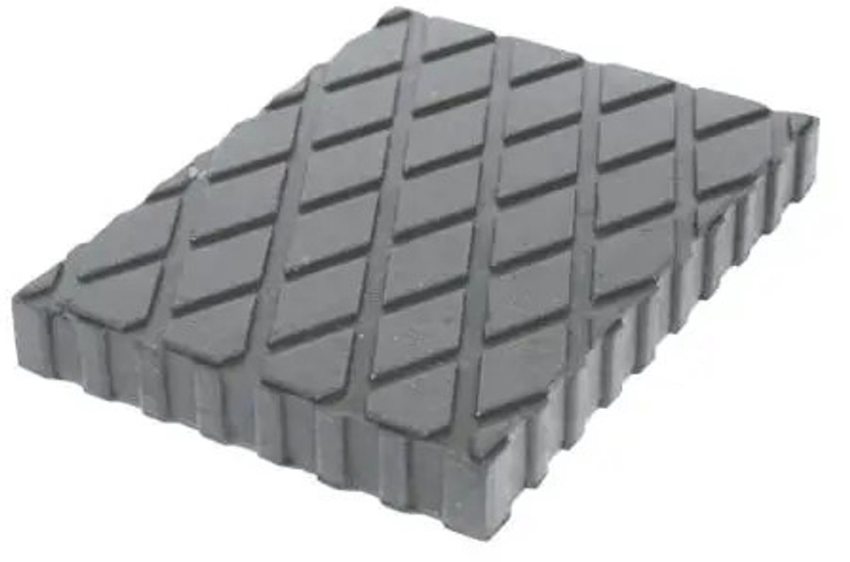 20 mm rubber pad / blok voor hefbrug