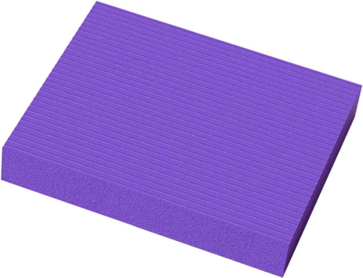 Balansmat - Fitness Kussen - Evenwichtstraining - Antislip Gestructureerd Oppervlak - 44 x 30 cm - Blauw