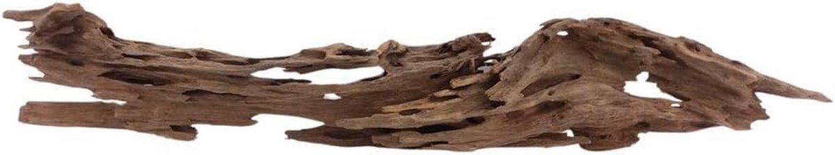 Aquarium Wortel Decoratie - Mangrove Hout Aquascape - Onderwaterlandschap Creëren - Unieke Honingraat Structuur - 60cm Lengte - Natuurlijk Bruin