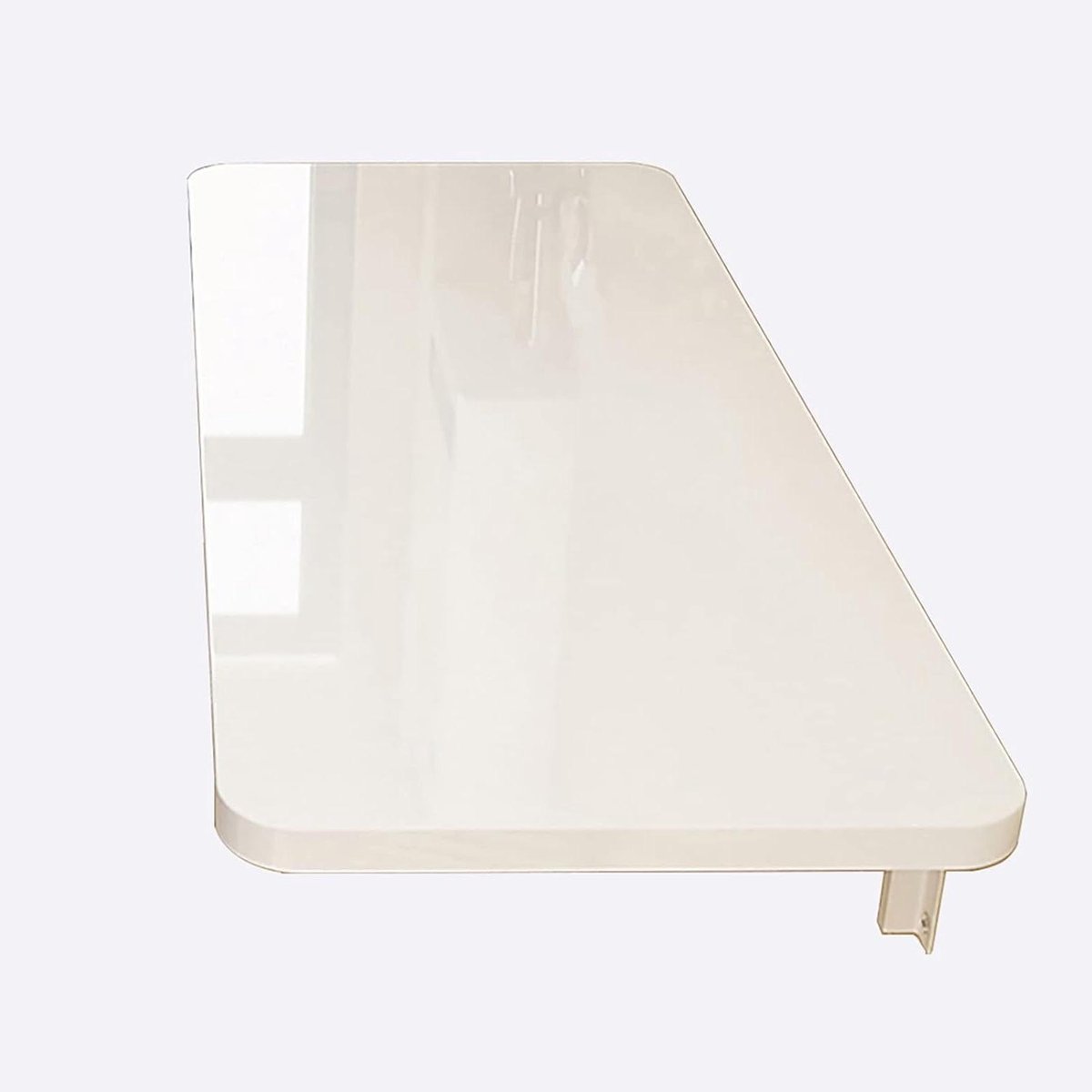 Opklapbare wandtafel - Zwevend bureau - Ruimtebesparing thuis - Sterke draagkracht - 50x40cm - Blauw