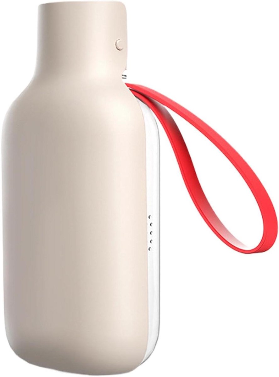 Honden Drinkfles - Hondenwaterfles Reisdrinkfles - Buitenactiviteiten met huisdier - Lekvrij en apart vak - 550 ml - Lichtblauw