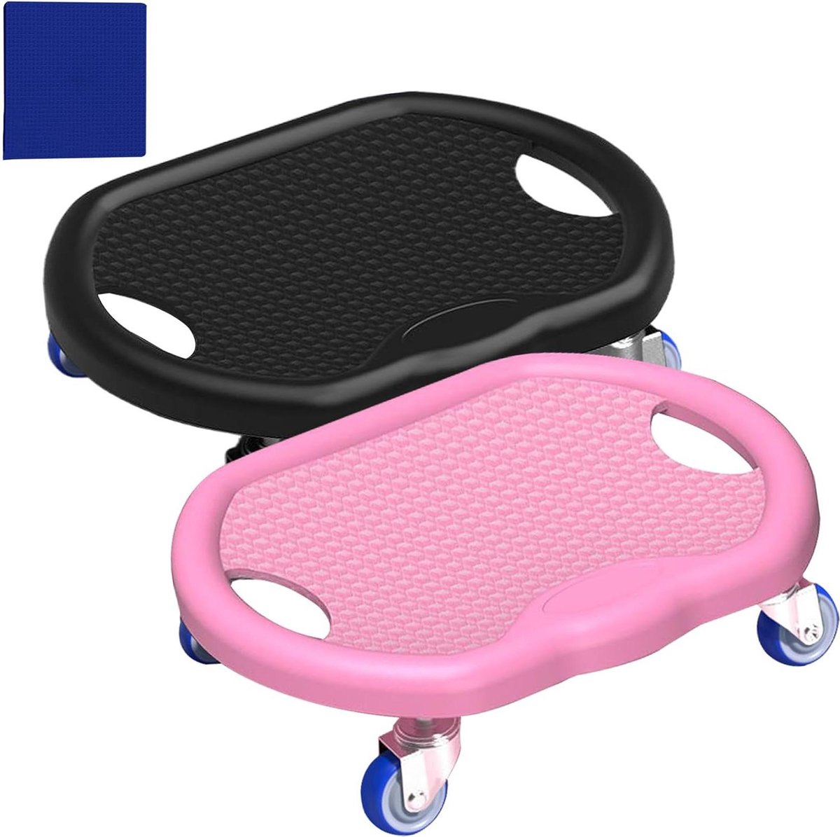 Buikroller Wiel - Core Trainer Fitness Wiel - Thuistraining - Stille Werking - 32 cm - Zwart
