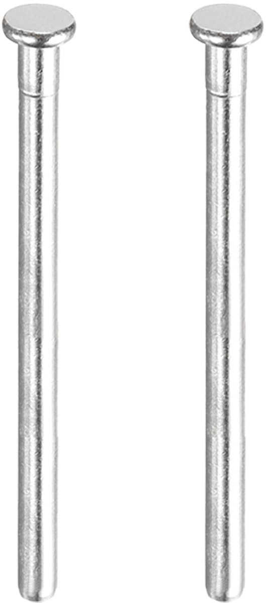 2 Stuks Deurscharnierstiften 6 mm x 101 mm voor Houten Deuren