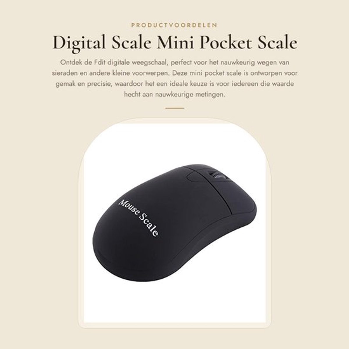 Digitale Weegschaal LCD Scherm - Mini Pocket Weegschaal - 500g/0.01g - Roestvrij Staal - Tare Functie - Draagbaar en Compact