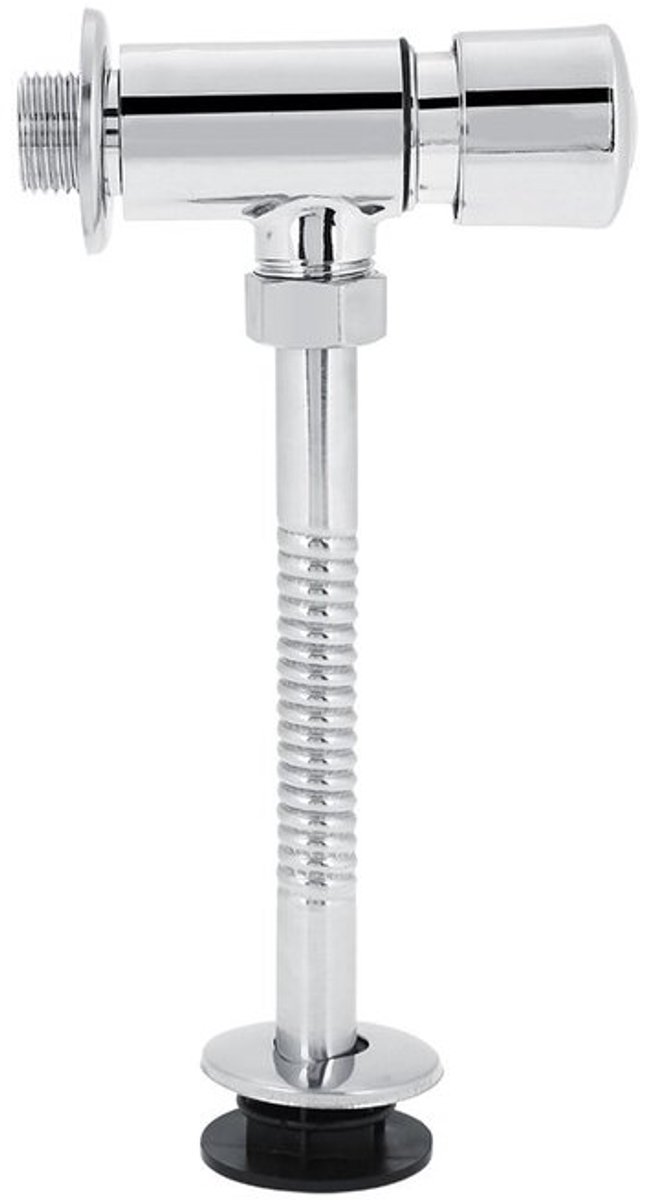 Spoelkraan 100% nieuw - Zinklegering - Verchromen - Voorwandspoelkraan - Urinoir - Bevestigingsgat DN15/20MM - Urinoirkraan