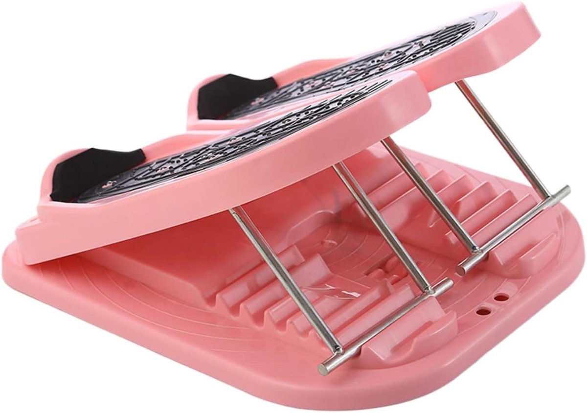 Kuitstretcher Schuine Stand - Rekplank Fitnessapparaat - Spierontwikkeling Benen - 2-in-1 Opvouwbaar Systeem - 43 x 38 x 3.8 cm
