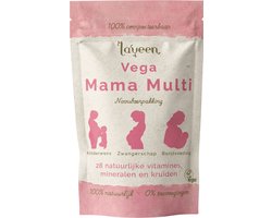 Laveen Vega Mama Multi - Navulverpakking - 30 capsules - Multivitamine met Actief Foliumzuur - Vegan - 100% natuurlijk - 30 stuks