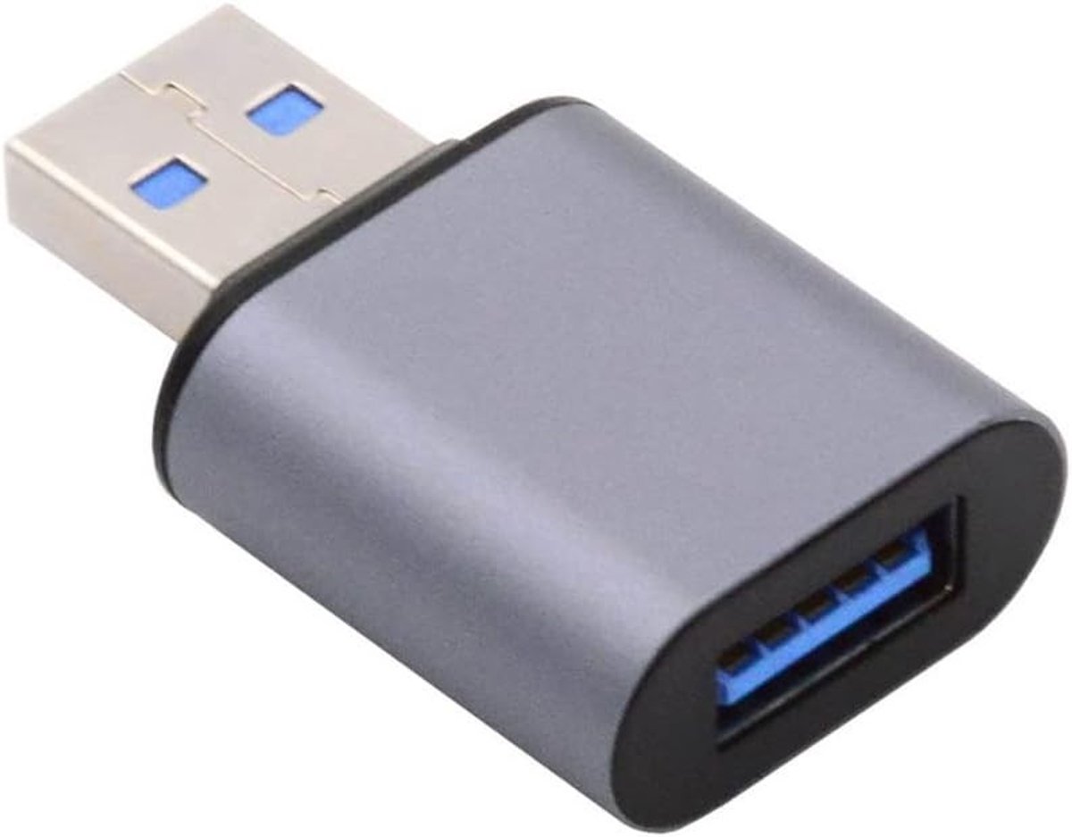 10Gbps USB 3.0/3.1 Type A Female naar Male Data Adapter - Verlengkabel voor Laptop en Desktop, Snelle Gegevensoverdracht