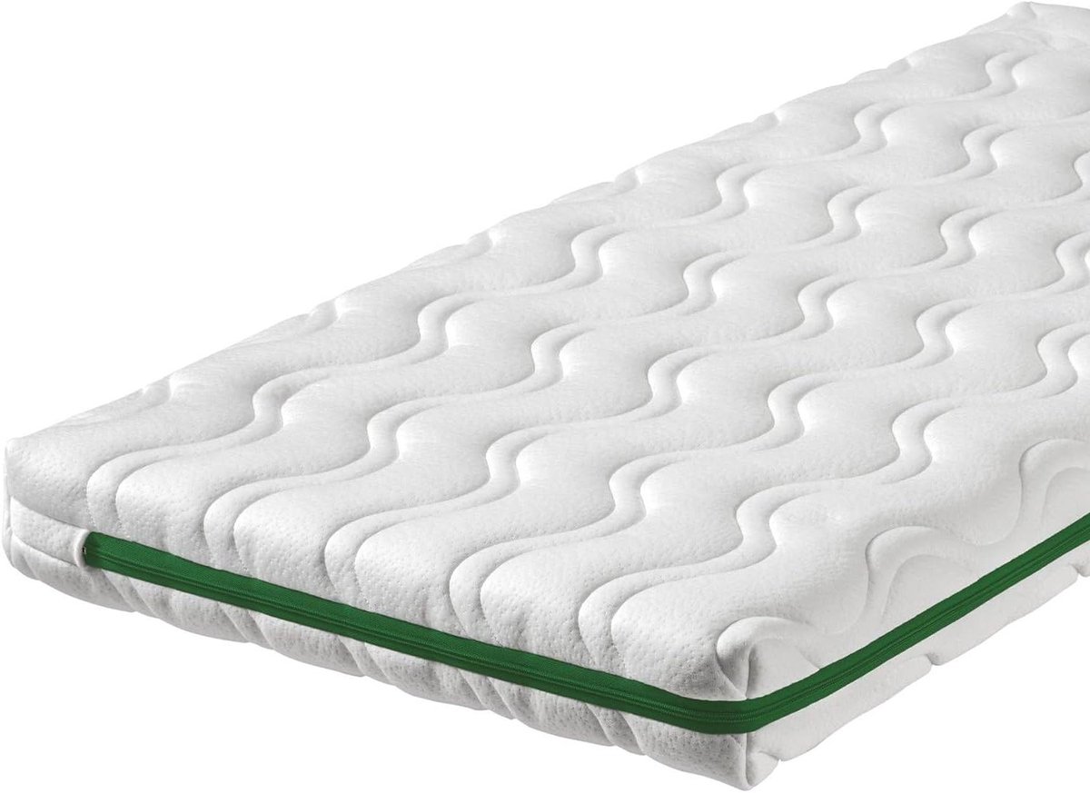 Babymatras - Matras babybed - Gezonde Slaap - Aloë Vera Coating - 70x140x10 cm - Groen