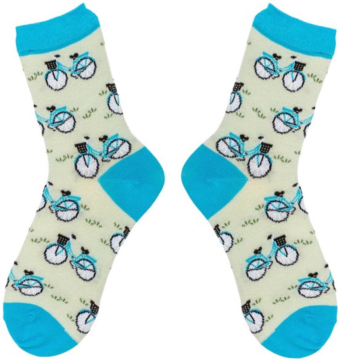 Damessokken kleurrijke motieven - Grappige sokken 36-42 - Katoenen sokken - Ademend materiaal - Optimaal draagcomfort - Creatieve designs - Motiefsokken