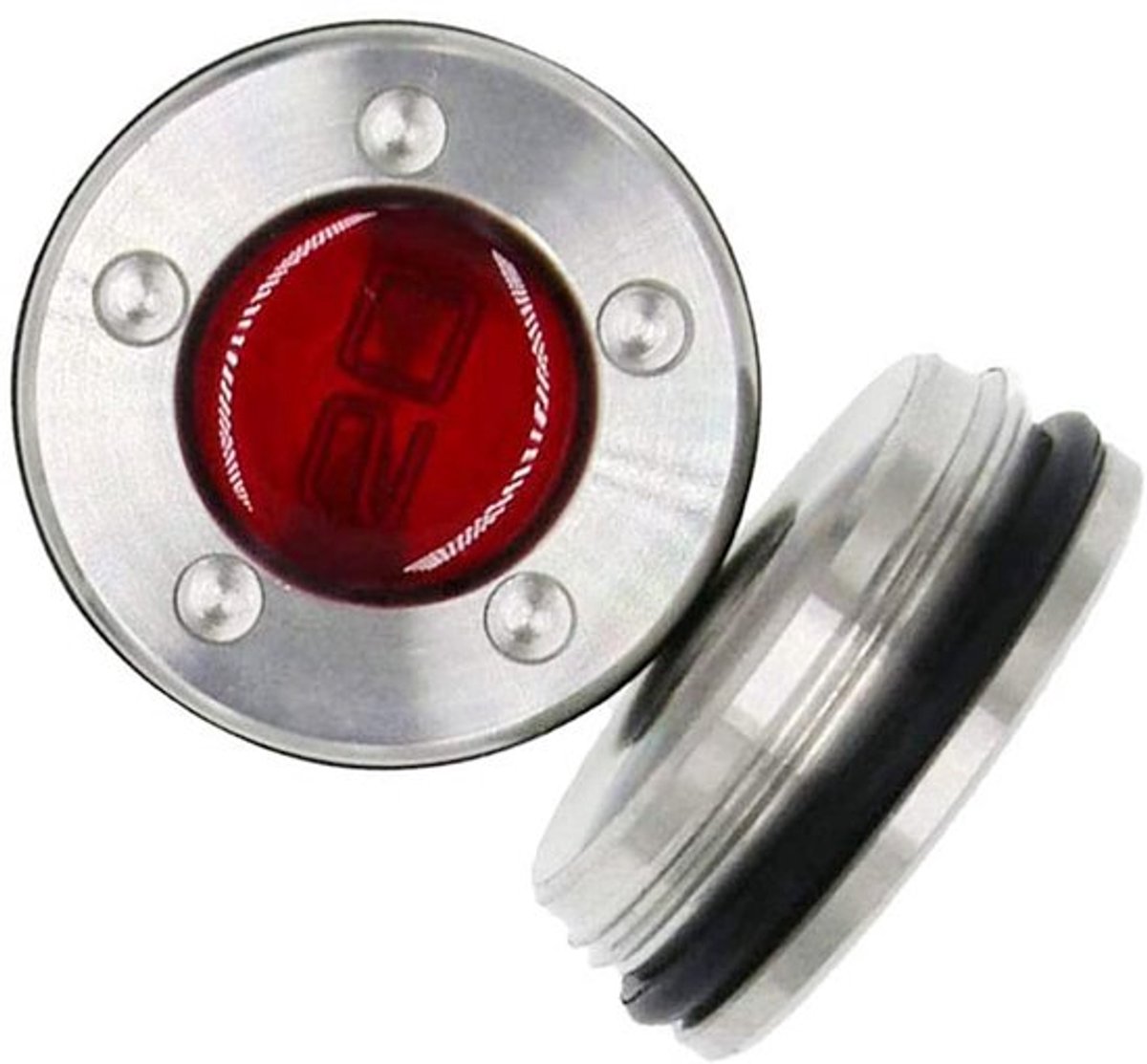Puttergewichten 20g - 2 Stuks - Hoogwaardige Metalen Gewichten - Rubberen Ringen - Slijtvast - Waterdicht - Golfgewichten