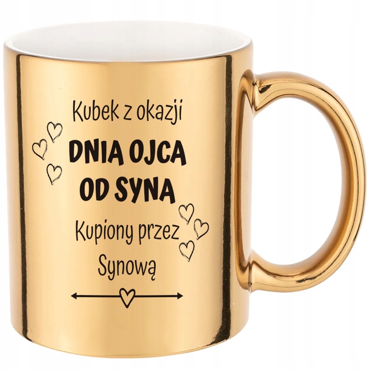Luxe Gouden Mok 330ml - Stijlvol Cadeau