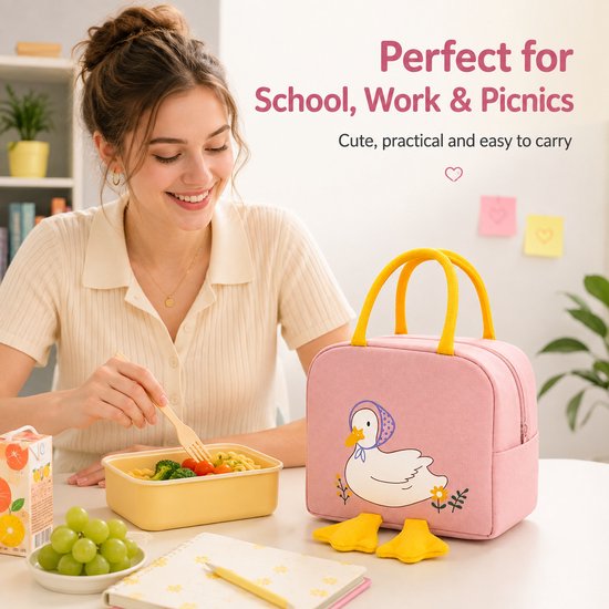 Draagtas - Draagbaar Koeltas - Lunchtas GeïSoleerde - Voor Dames En Kinderen - Voor Picknicks,Barbecues,Buitenactiviteiten, Kamperen van Bobypet — afbeelding 4
