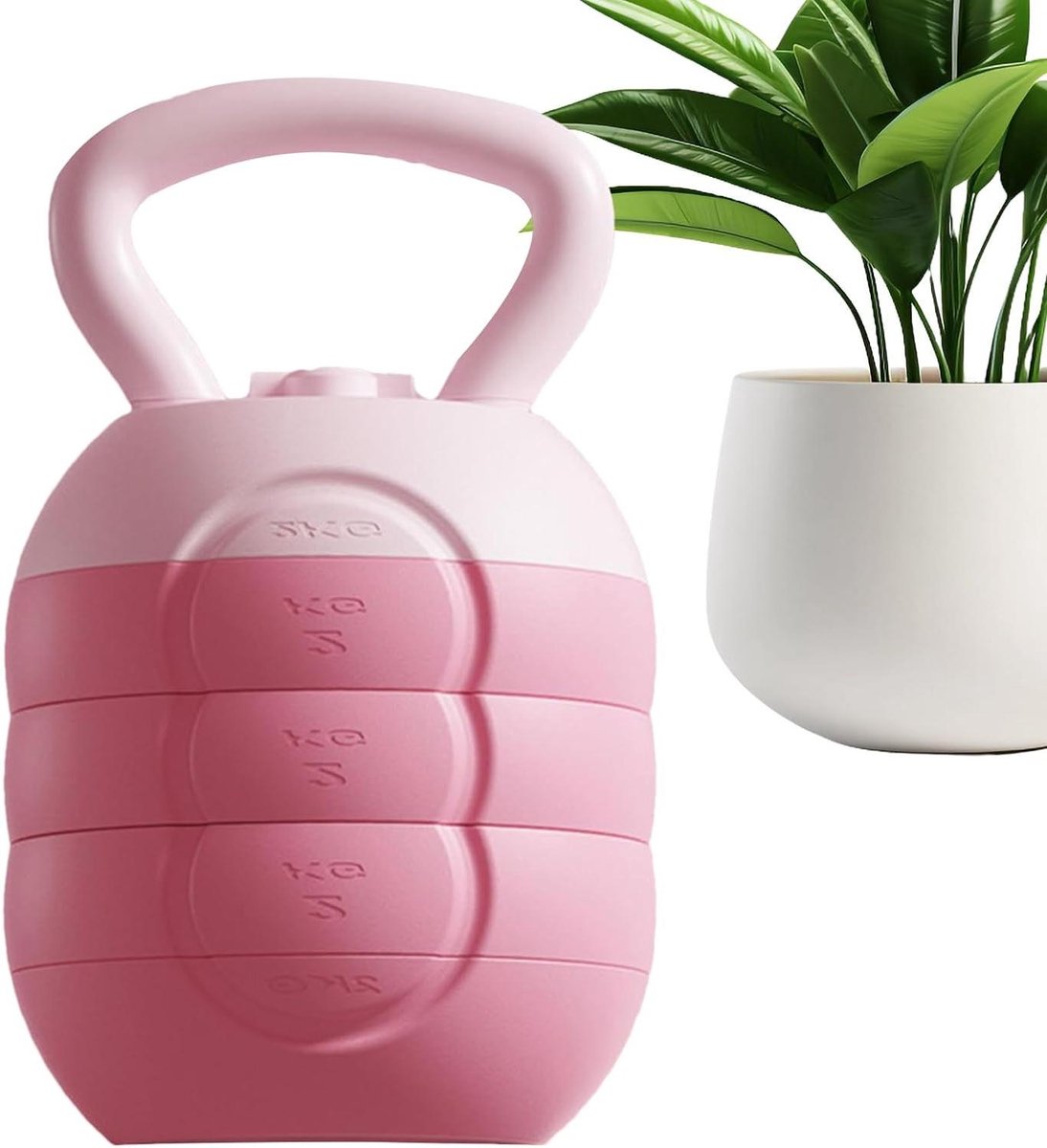 Verstelbare Kettlebell - Water Kettlebell - Thuis Fitness - LeKVrij Ontwerp - 10 kg - Blauw