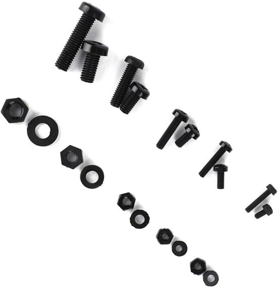 Moer Set 270-delig - Nylon Moeren/Ringen - Zeskantmoeren/Schroeven - Afstandhouders - Assortiment in Doos - Lange Levensduur - Bout