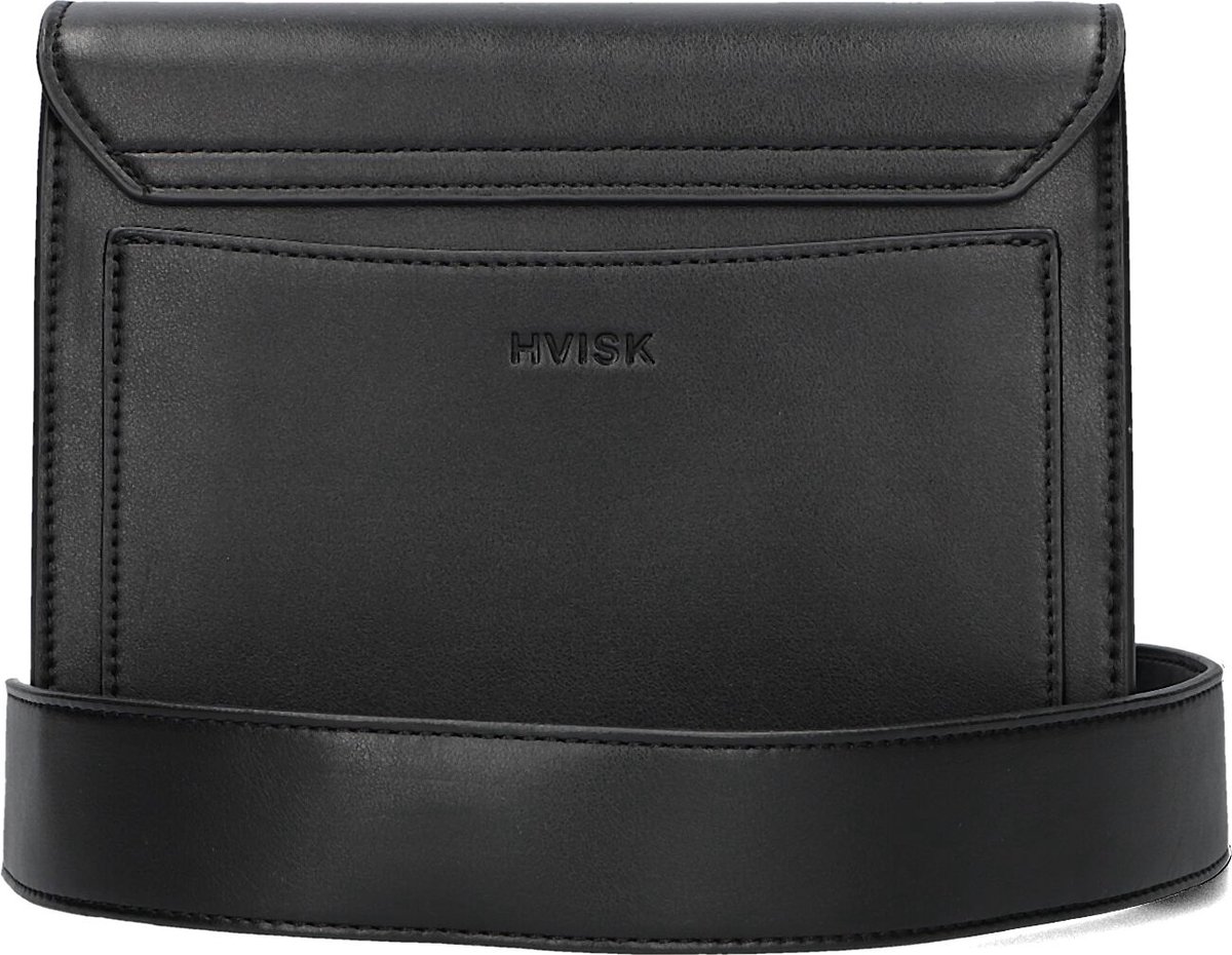 Hvisk Cayman Soft Structure Crossbodytassen Dames - Zwart - Maat ONESIZE