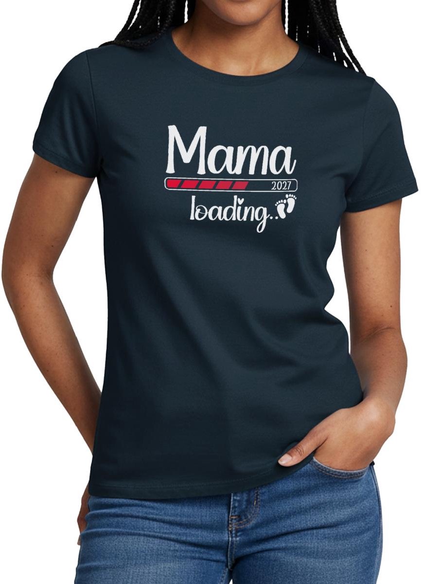 Mama Loading 2027 T-Shirt Dames