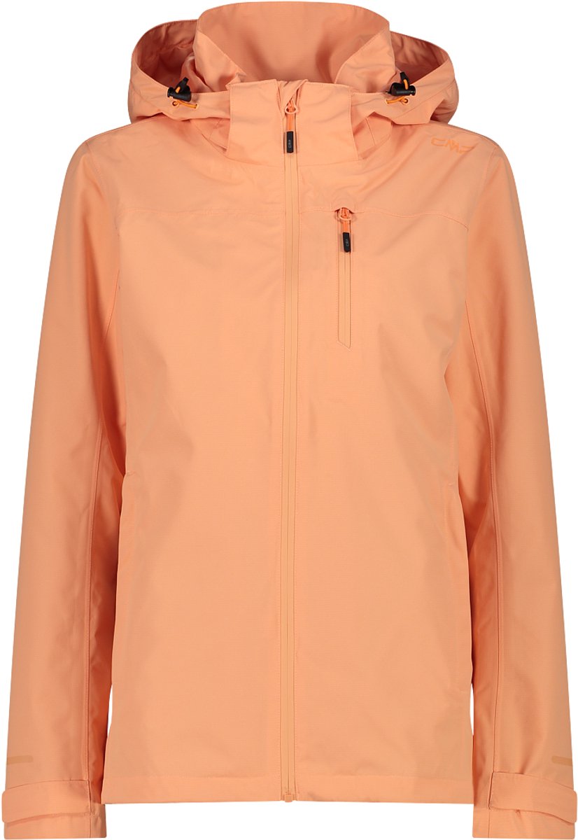 Dame regenjack met capuchon en rits CMP Salmone