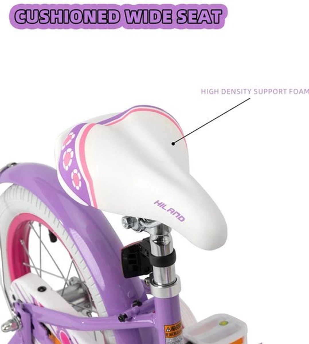 Kinderfiets Kinderfietsen Meisjesfiets 16” Beginnersfiets Fiets Met Hulpwielen Koolstofstaal Binnen En Buiten Te Gebruiken Roze