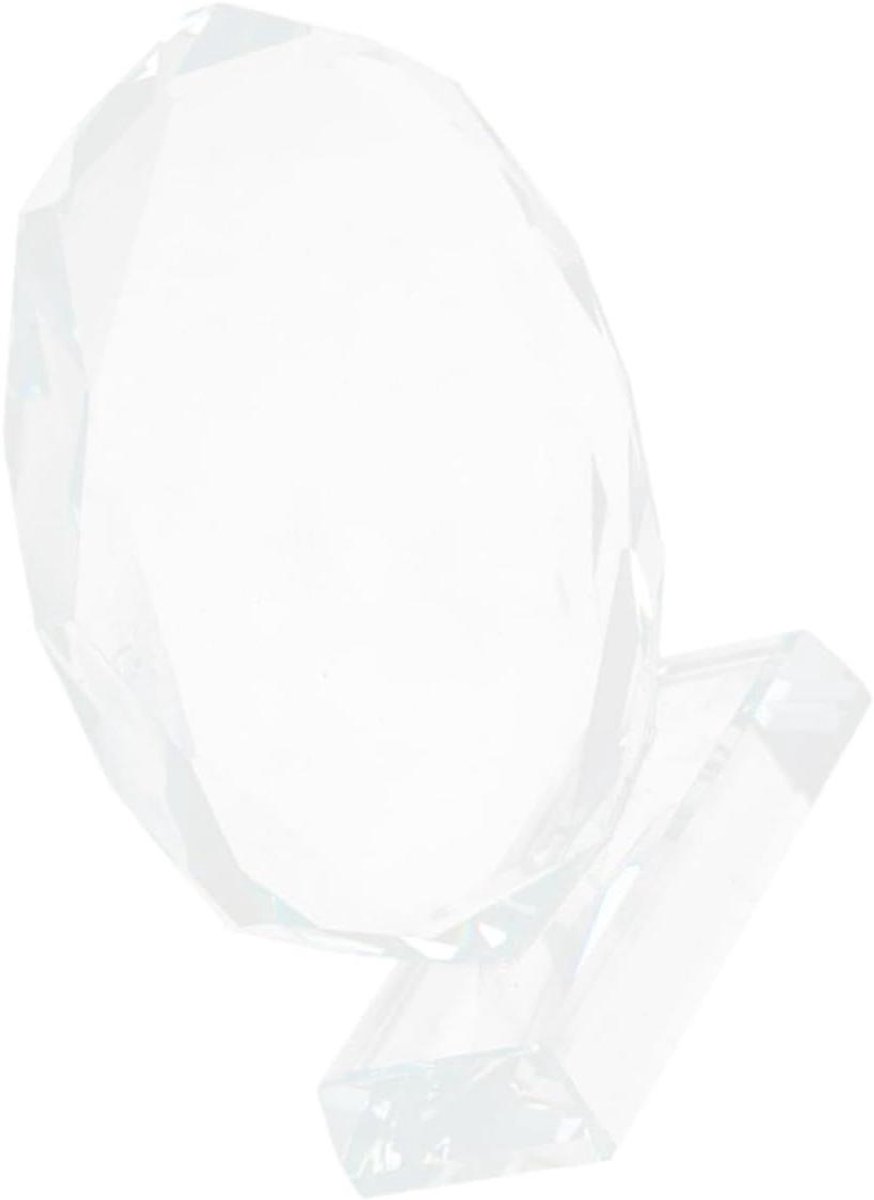 Kristallen Trofee - Prijsbeker Glas - Sportevenementen Vieren - Sublimatie Ontwerp - 13.5 cm - Transparant
