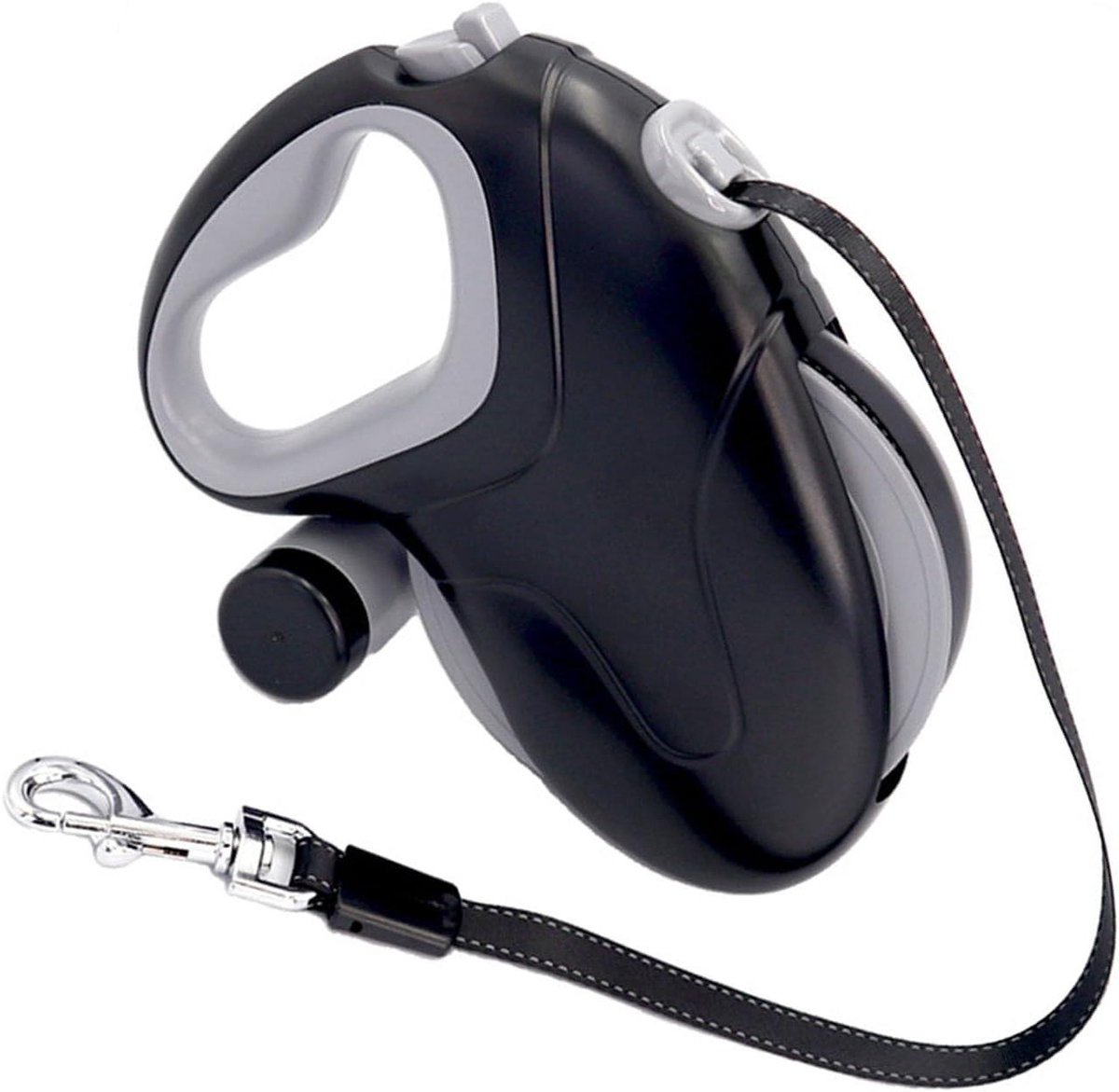 Intrekbare Hondenriem - Telescopische Riem Hondentuig - Buiten Wandelen - 360 Anti-kronkelend - 10 Meter - Zwart