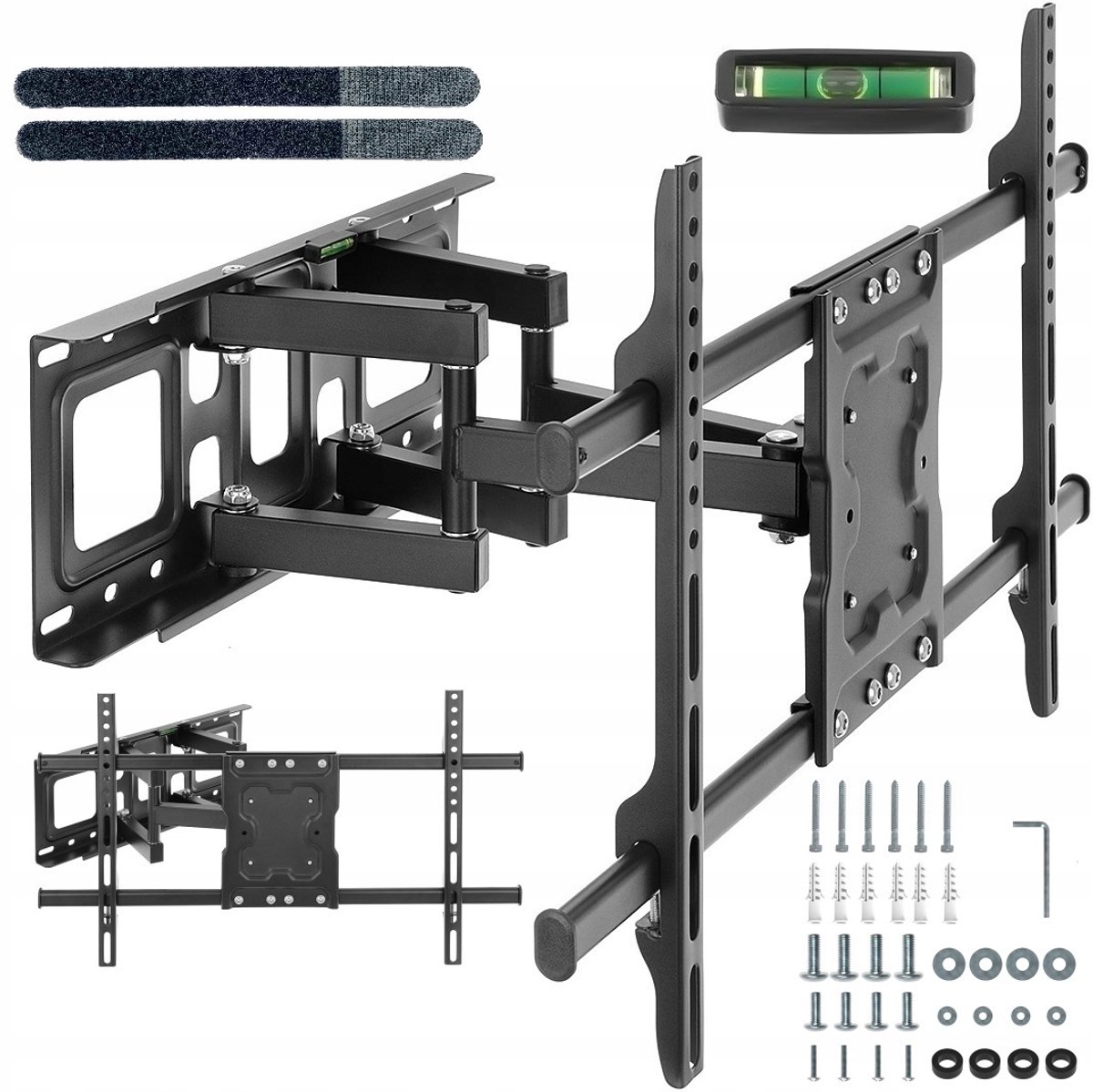 Universele TV Muurbeugel 32-85 inch, 60kg, Draaibaar & Kantelbaar