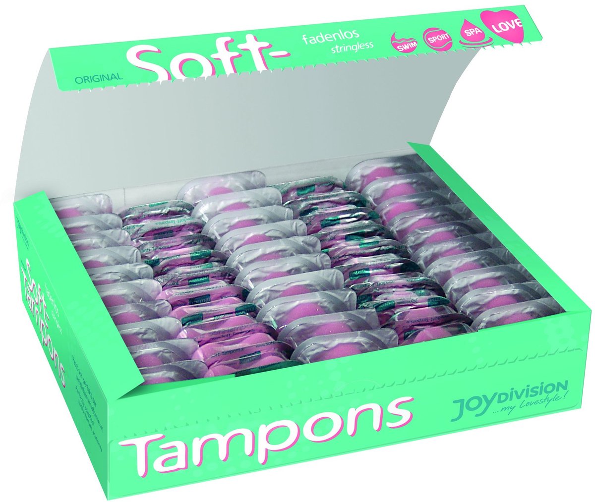 Soft-Tampons Mini - 50 Stuks