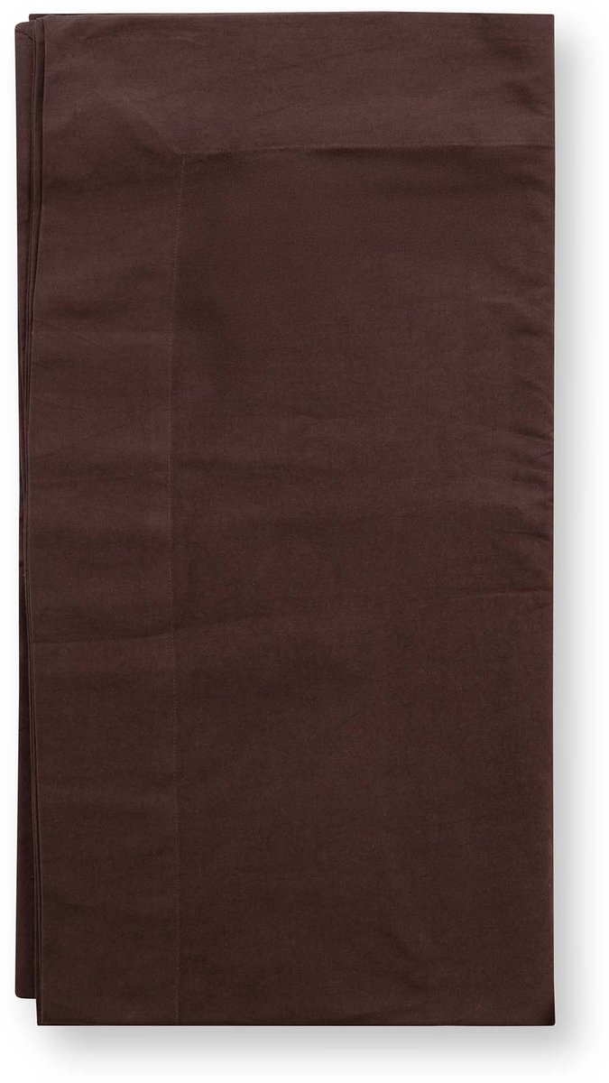 vtwonen - Tafelkleed - Katoen Linnen - Chocoladebruin - 160x300 cm