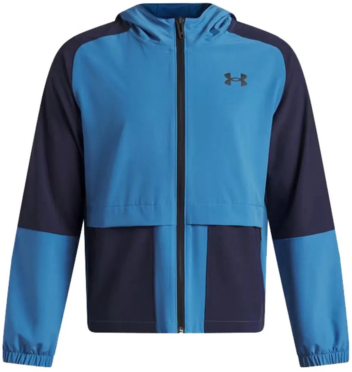 Under Armour Unstopabble Woven Jas Blauw 8 Years Jongen
