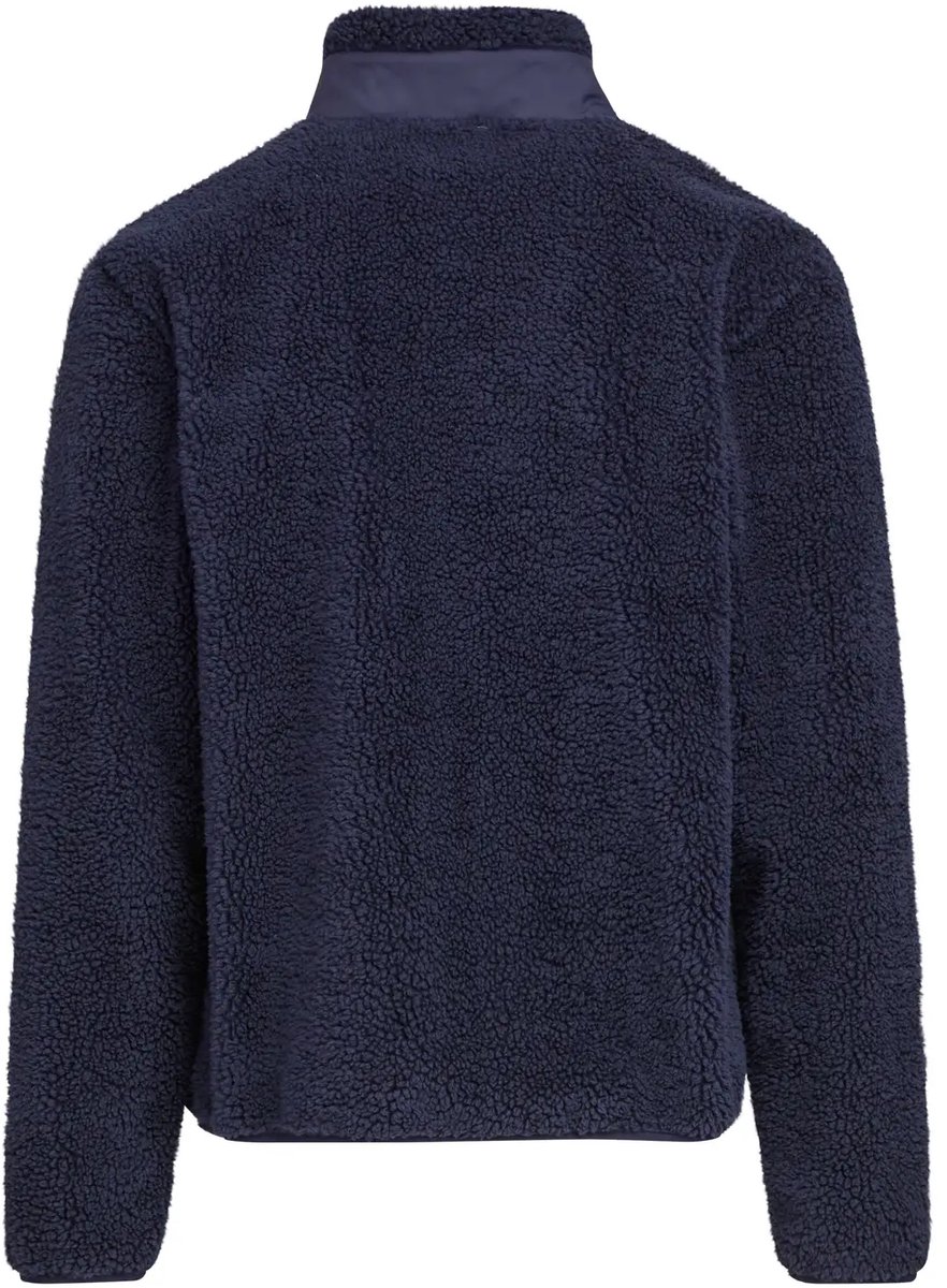 Fleece Build Your Brand Sherpa Blauw