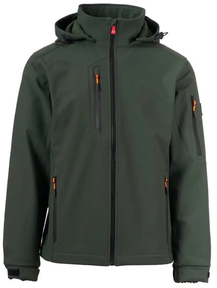 Waterdichte jas Payper Wear Creek Bosgroen