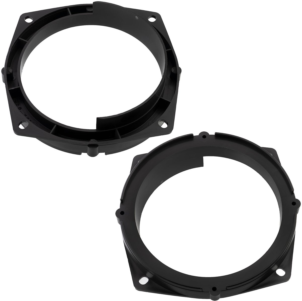 Dailygoods - Set van 2 Luidsprekeradapters - Compatibel met Mitsubishi Colt 2005+ - Ø130 mm - Hoogwaardige Geluidskwaliteit - Eenvoudige Montage - Per...