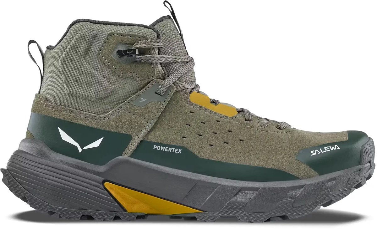 Wandelschoenen Salewa Pedroc Leather ID Ptx Groen