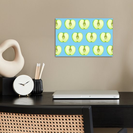 Affiche Pomme - Motif - Couleurs - 30x20 cm