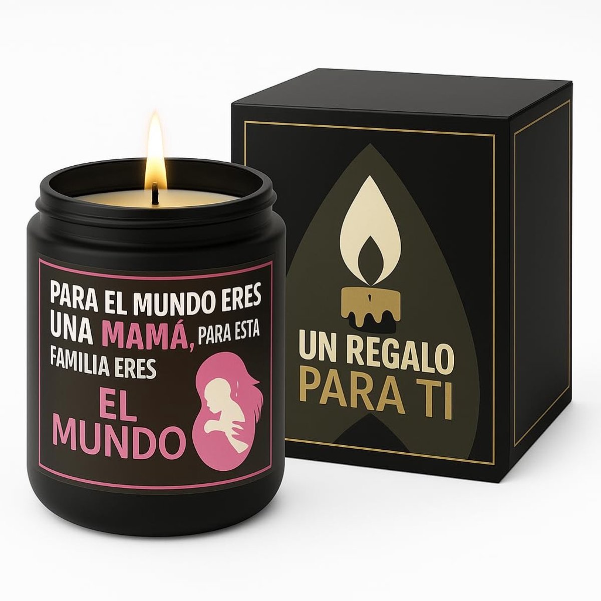 Dailygoods- Kaars Originele Grappige Boodschap - Verjaardagscadeau - Moederdagcadeau - Uniek Cadeau - Leuke Cadeaus voor Mama - Cadeau-idee voor Mama - Geurkaars