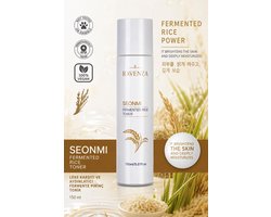 Ravenza Seonmi Fermented Rice Toner 150 ml – Rijstferment Toner met Hyaluronzuur, Centella & Aloë…